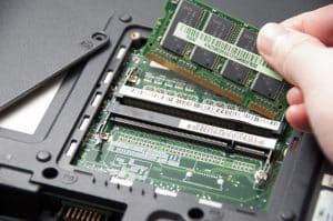 Ram geheugen in een gaming laptop