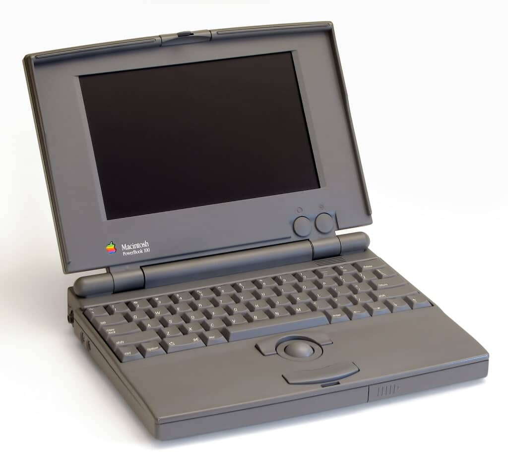 De Apple PowerBook 100 was een ware revolutie in de laptop geschiedenis.