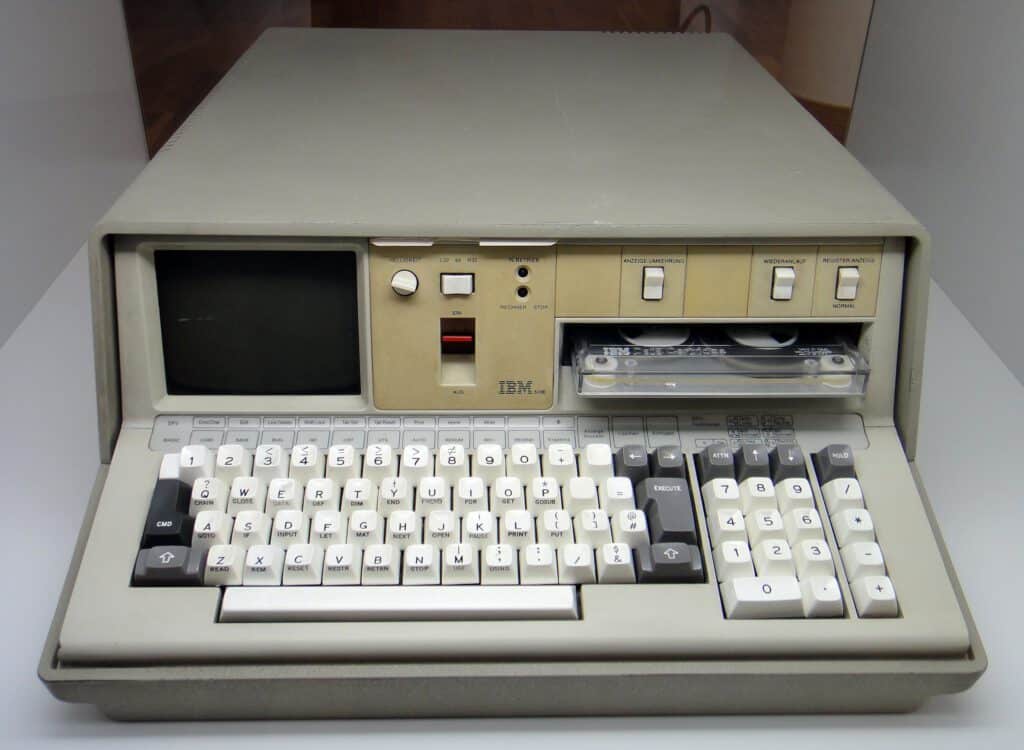 De eerste laptop: IBM 5100